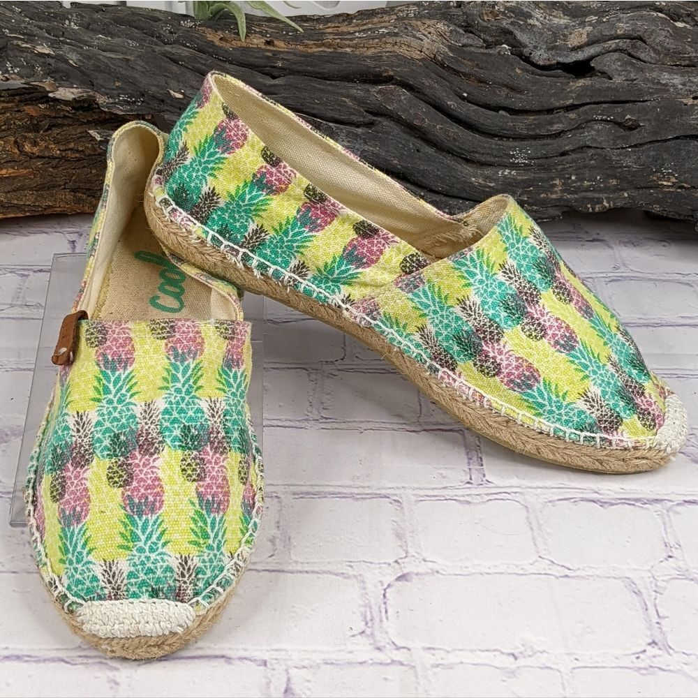 Coolway Pineapple Jackie Slip-On Espadrille